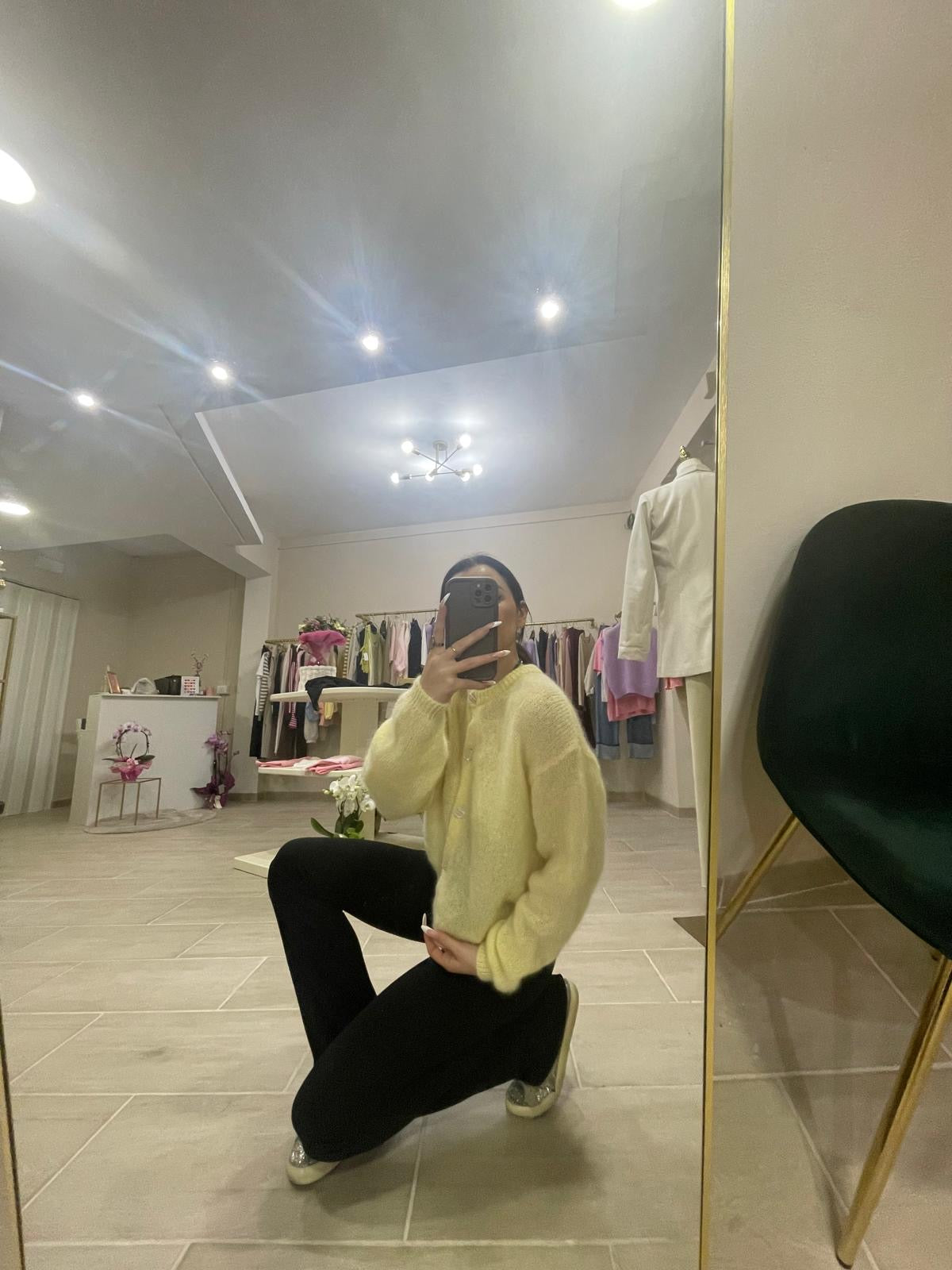 Maglia in mohair