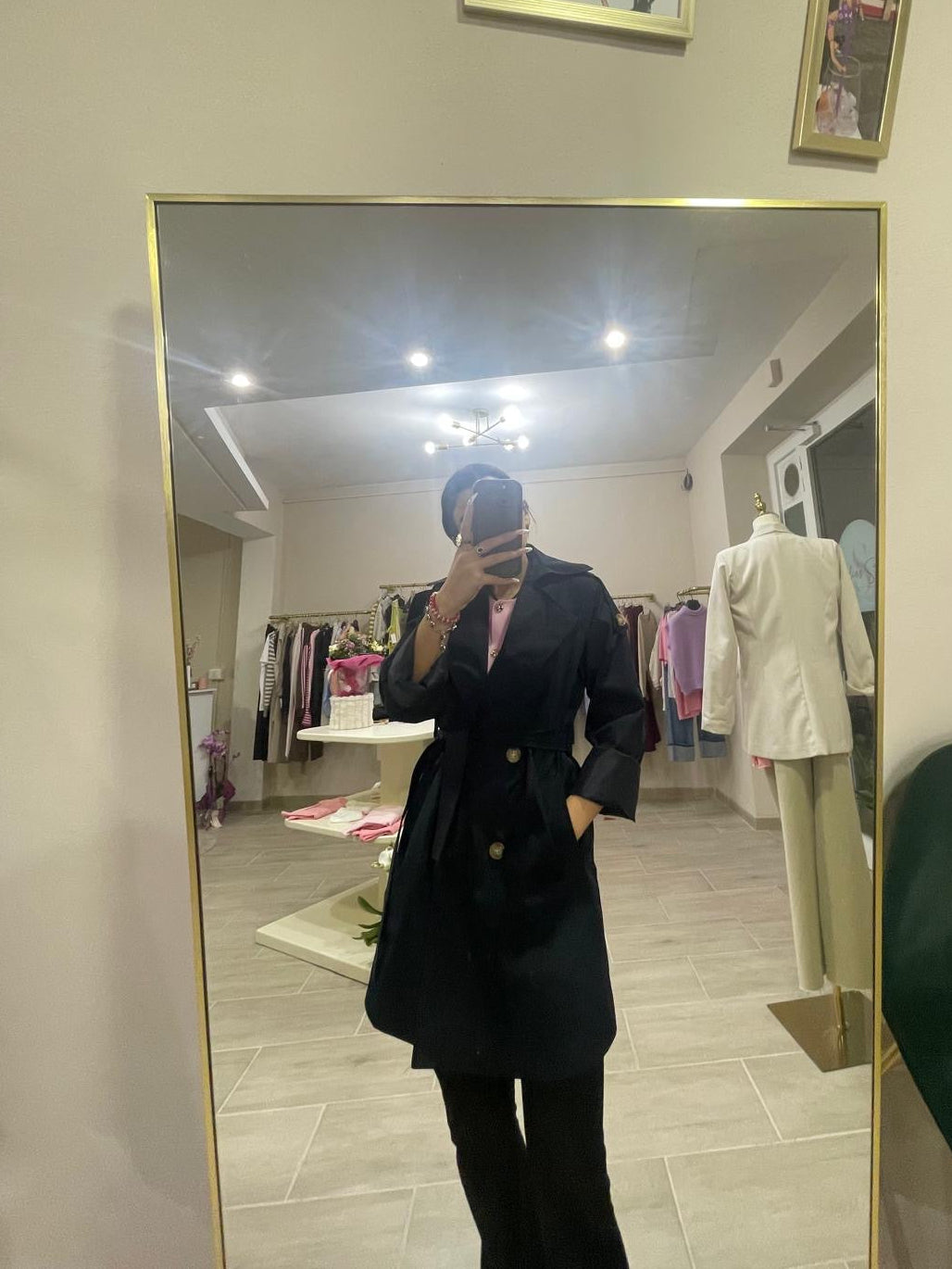 Trench corto
