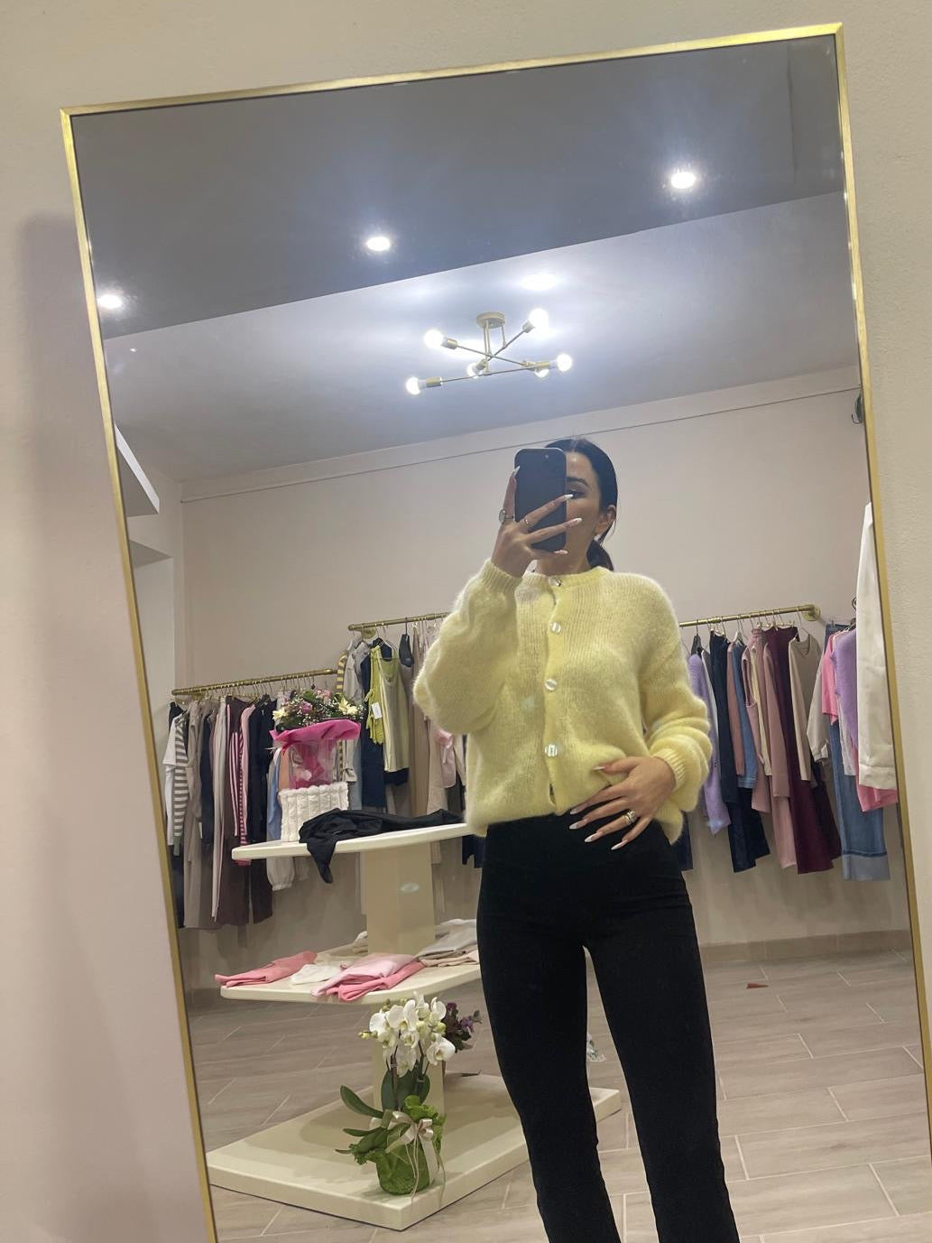 Maglia in mohair