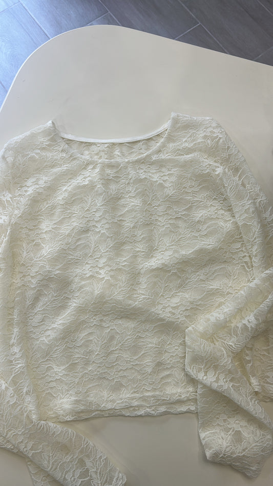 Maglia in pizzo