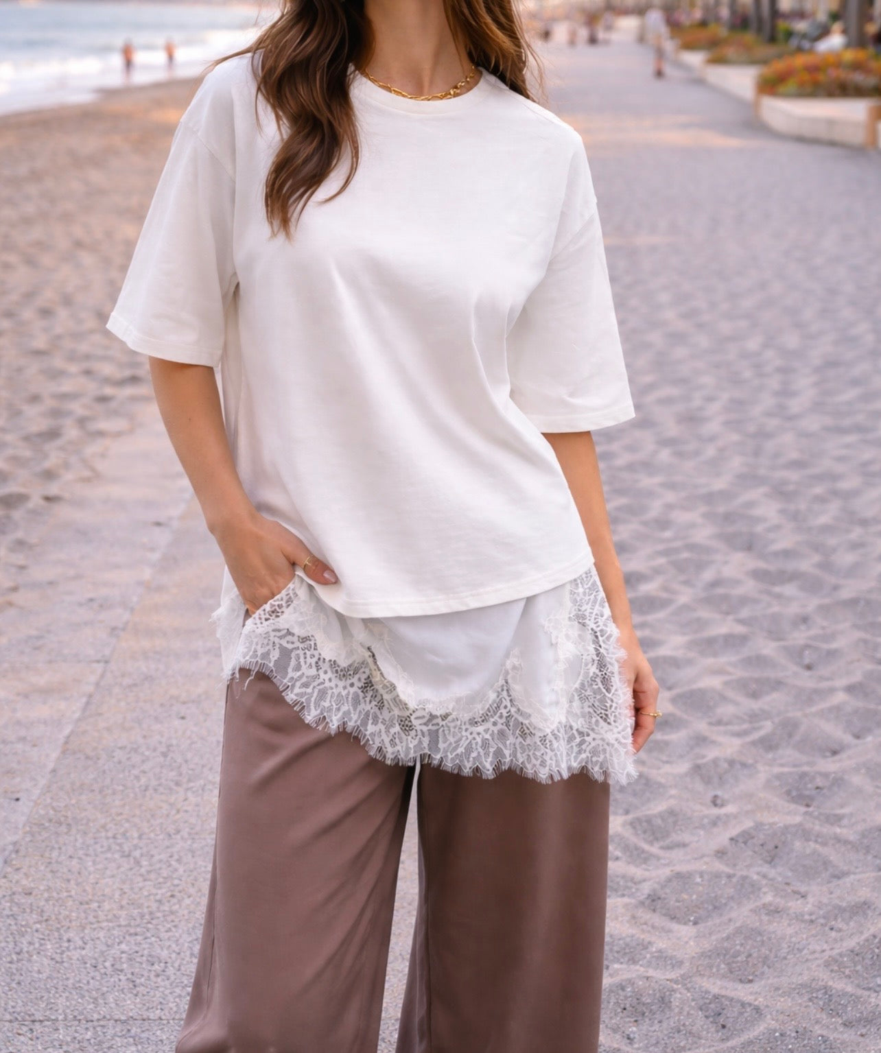 Maglia in pizzo