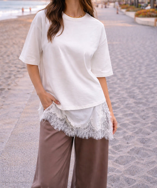 Maglia in pizzo