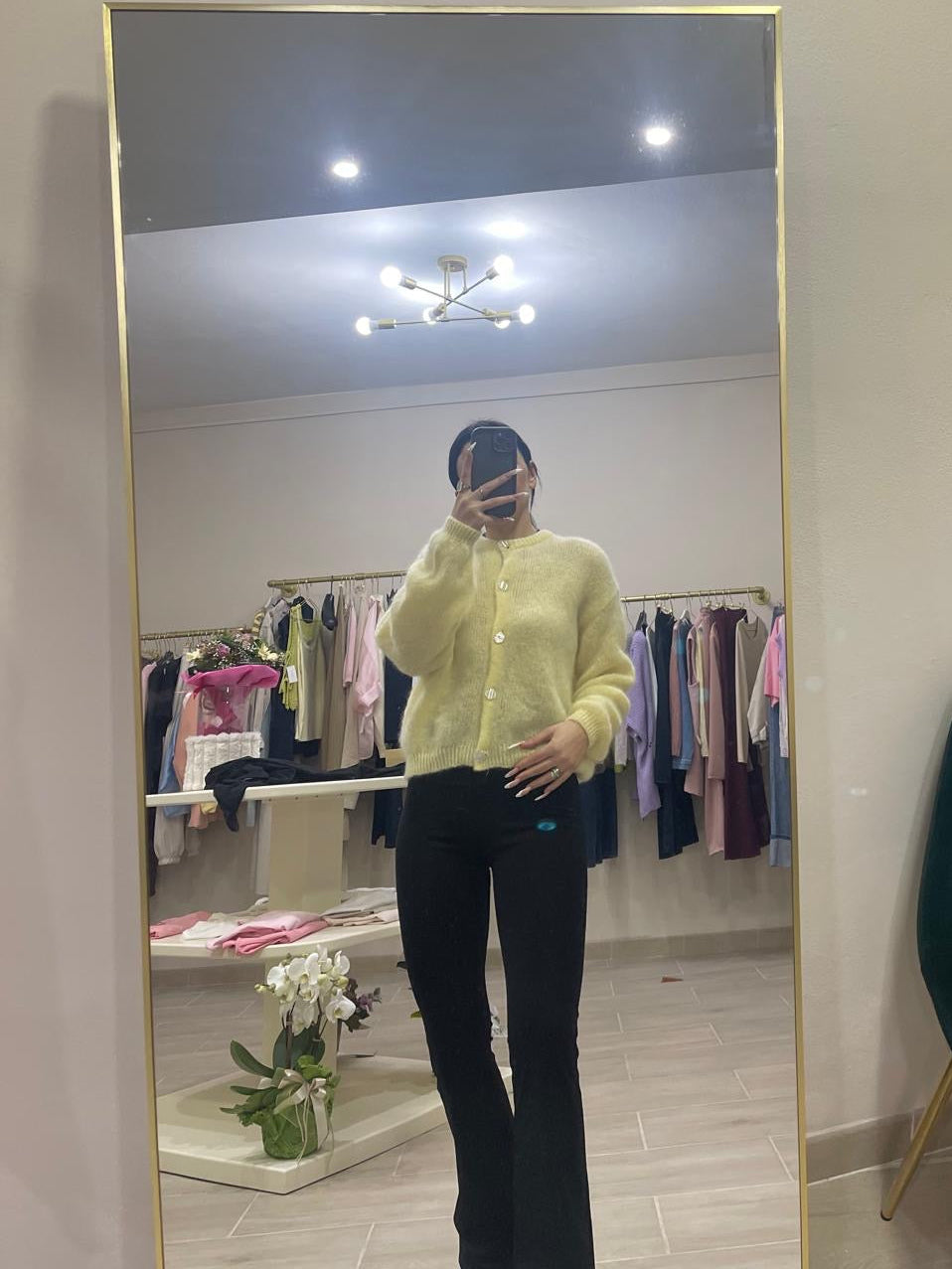 Maglia in mohair