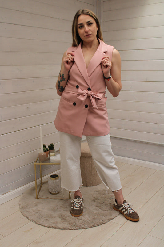 Gilet con bottoni